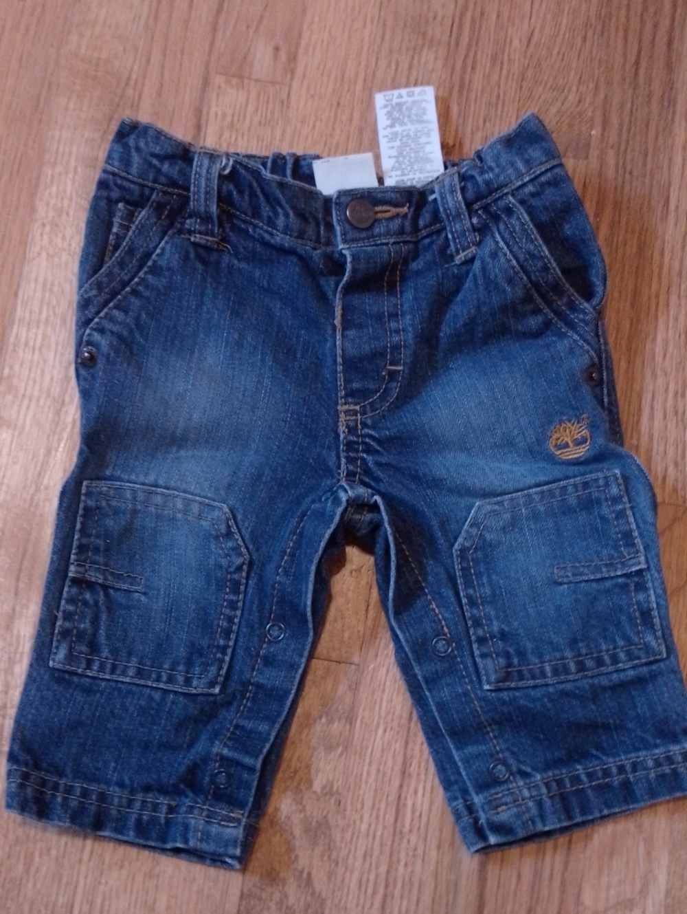 Timberland Baby 3-6m Blue Designer Denim Jeans